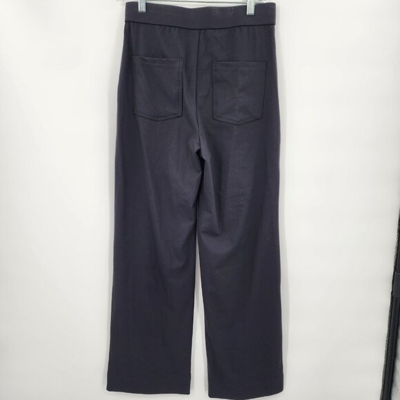 HALARA High Waist Button Front Casual Straight Leg Pants Black Various NWT - Picture 8 of 9